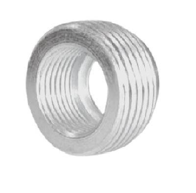 Reducción bushing de 1 1/2 a 1 1/4 en Aluminio