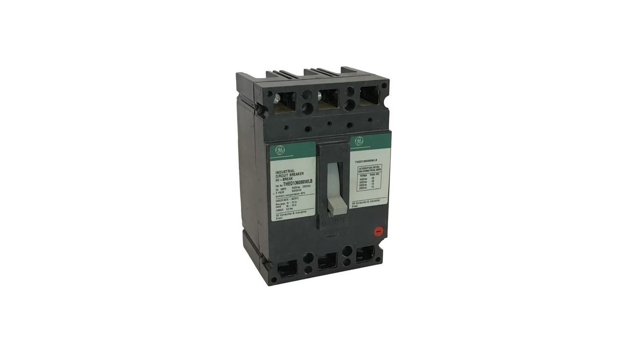 Breaker General Electric de 3P  90A  600V